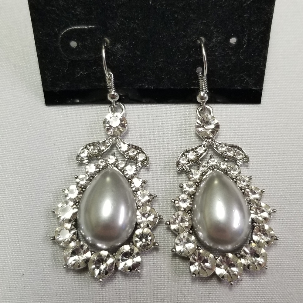 Award Winning Shimmer Silver Earring